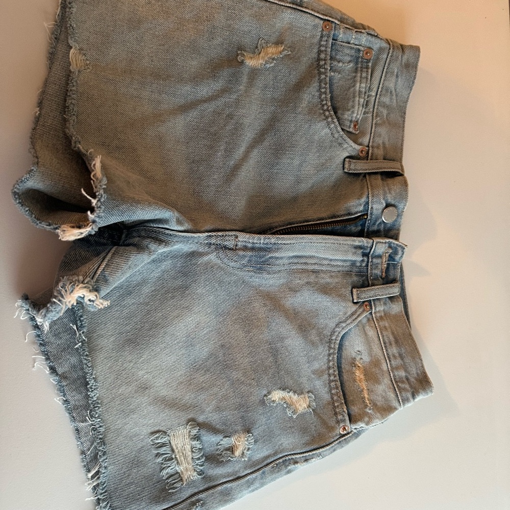 Just USA Light Blue Denim Shorts